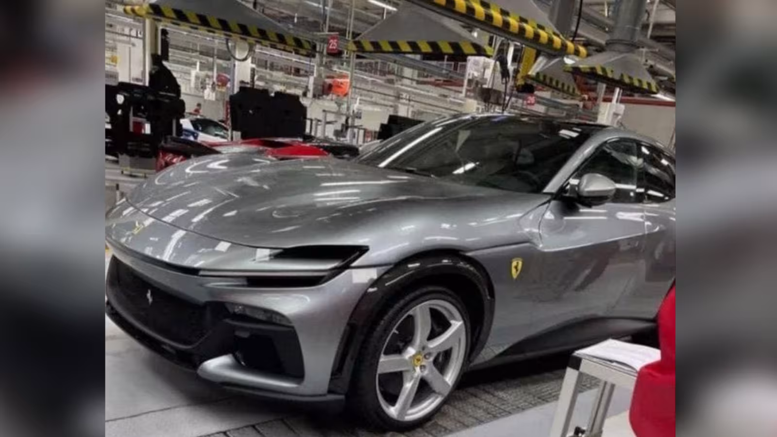 Leaked images of Ferrari Purosangue show the styling of the Super SUV