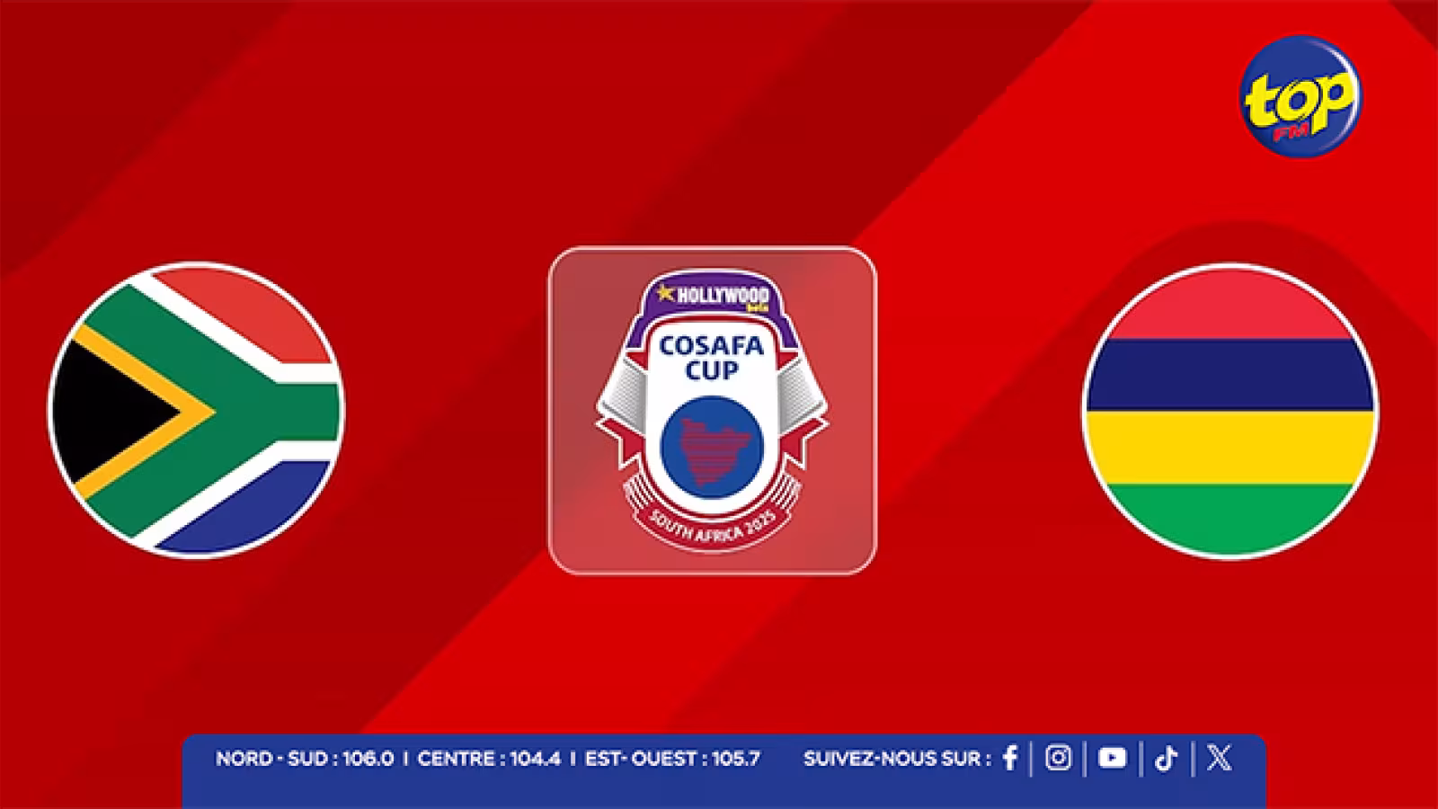 COSAFA Cup : Maurice stoppe l’ogre Bafana Bafana et n’encaisse aucun but lors de cette compétition