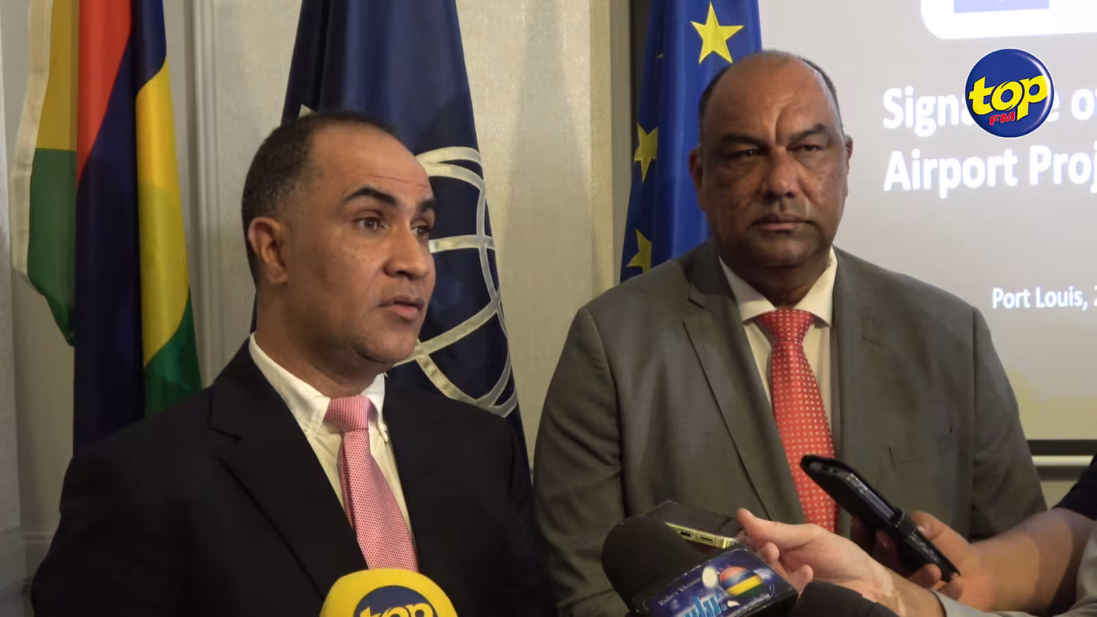Extension de la piste de l’aéroport de Rodrigues : un "projet historique" et un "game changer" pour l’avenir de l’île, selon Franceau Grandcourt et Johnson Roussety