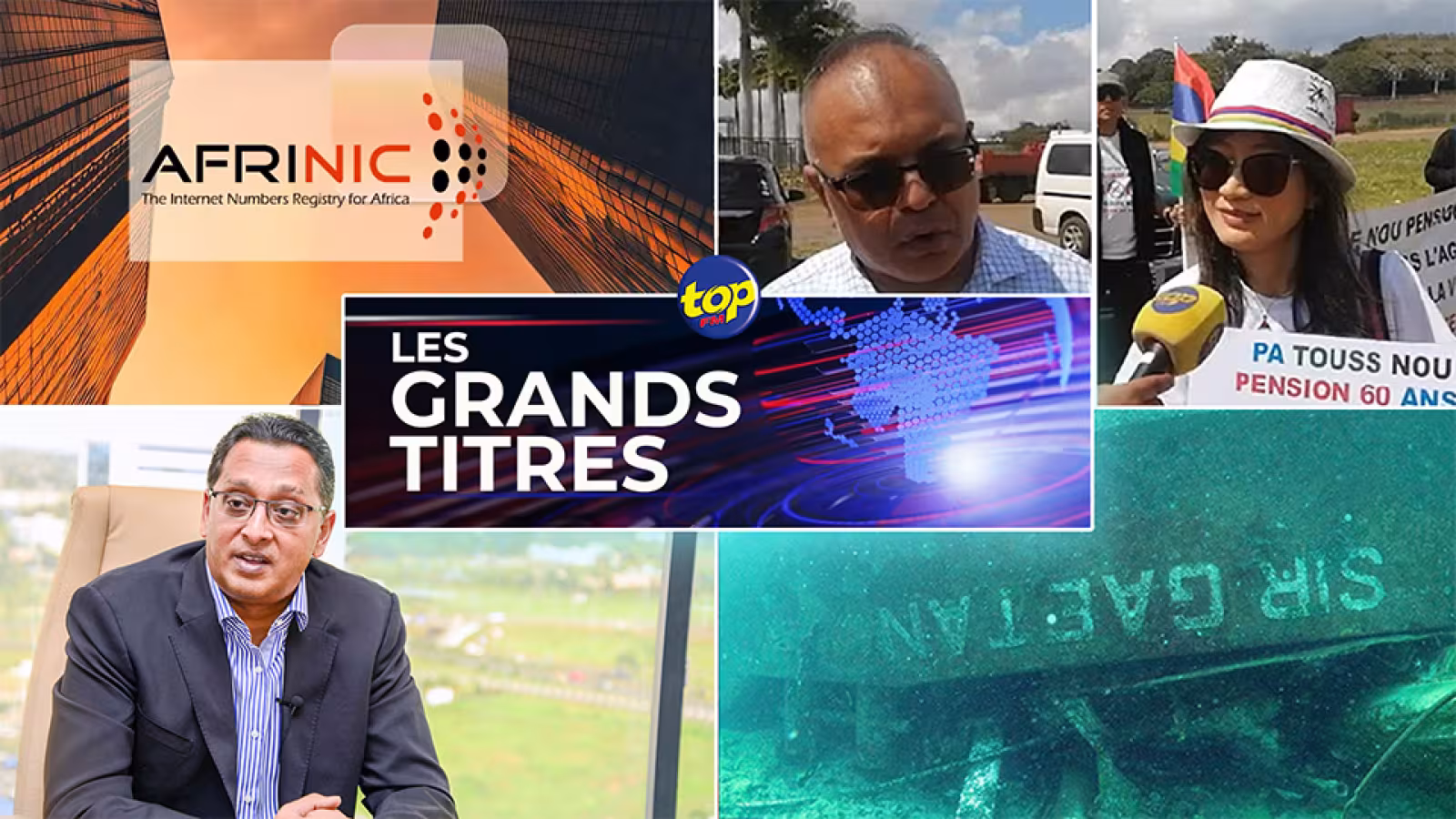 Les grands titres de Top FM de ce dimanche 31 août 2025
