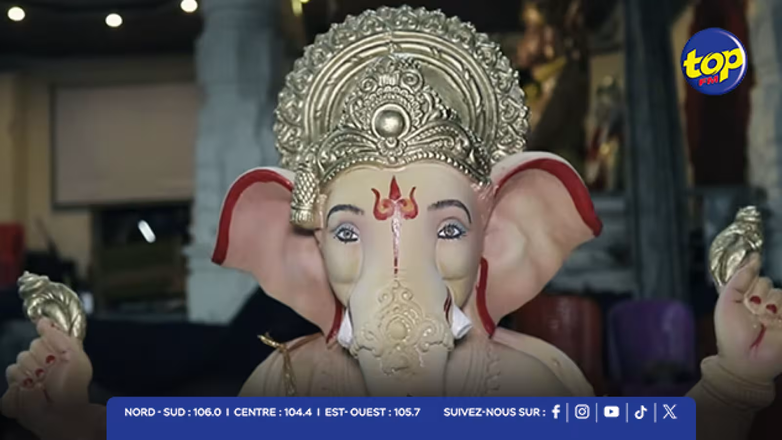 Ganesh Chaturthi : au Kashipur Hanuman Mandir de Cassis, des ‘murtis’ faits main pour perpétuer la tradition 