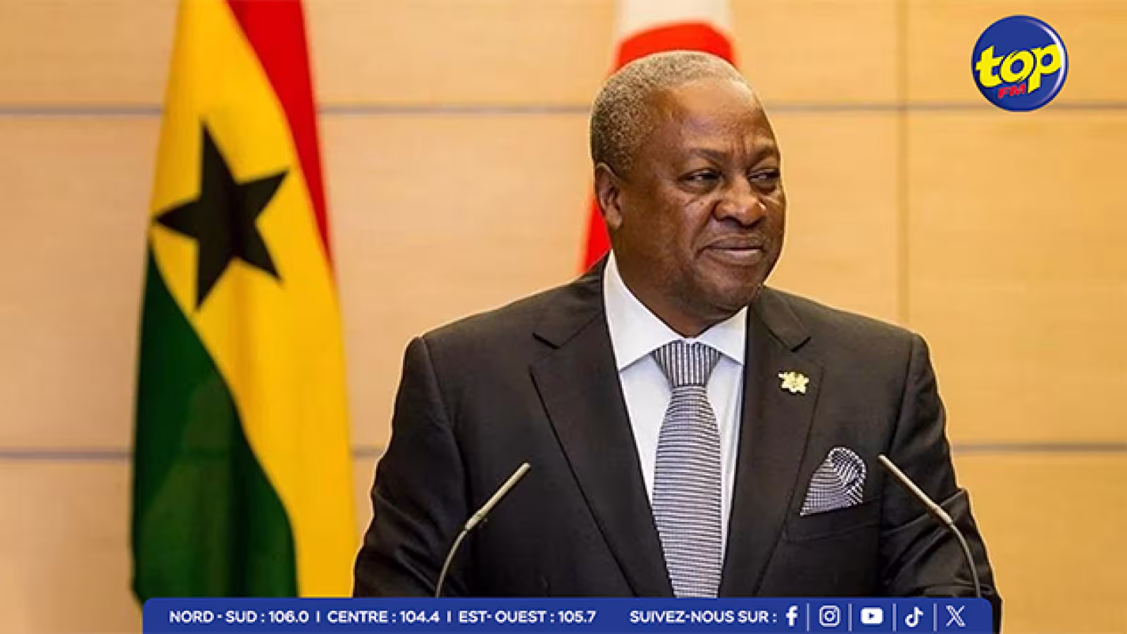 Ghana: John Dramani Mahama élu président