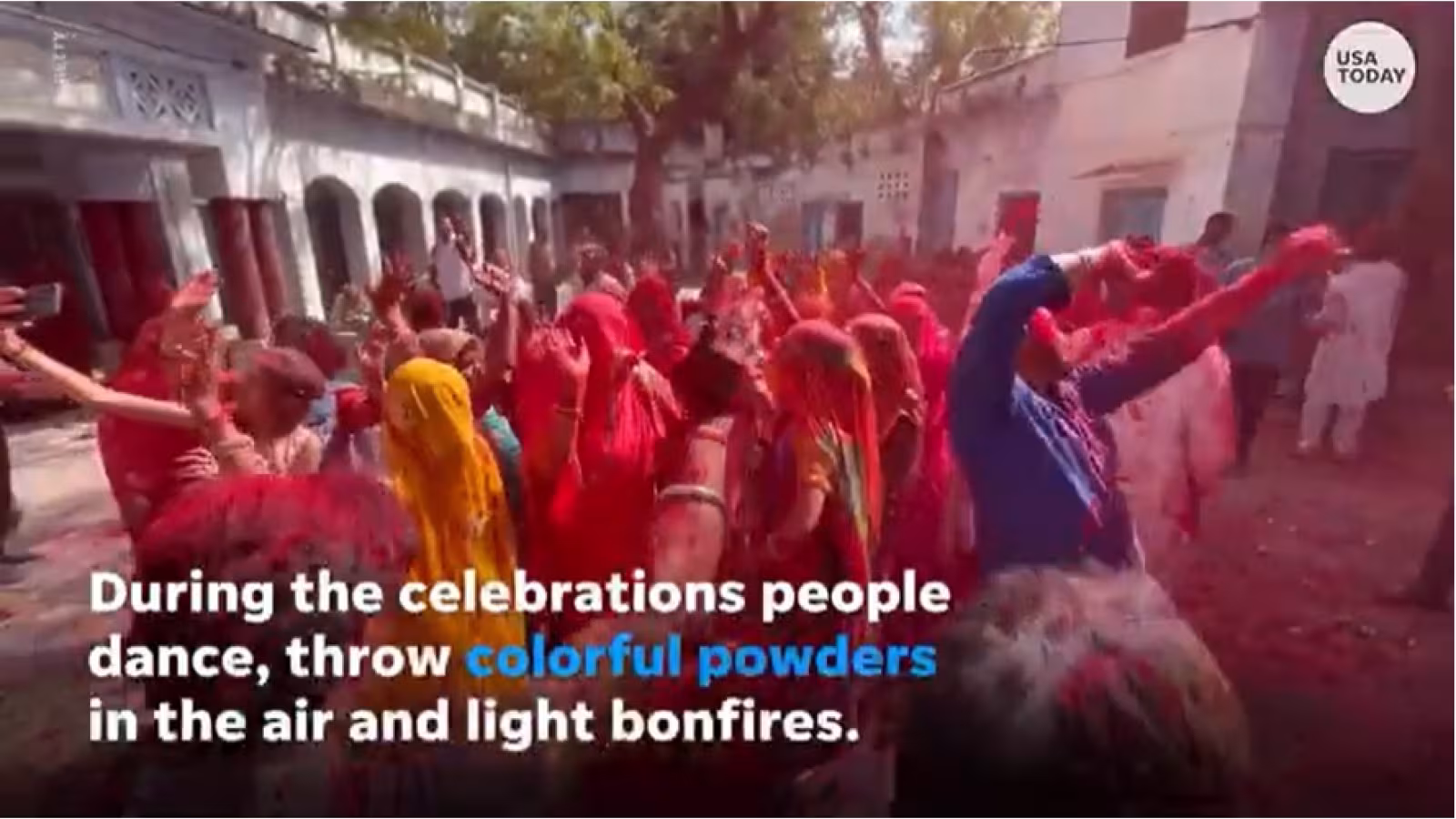 Holi célébrée en Amérique et à travers le monde hier