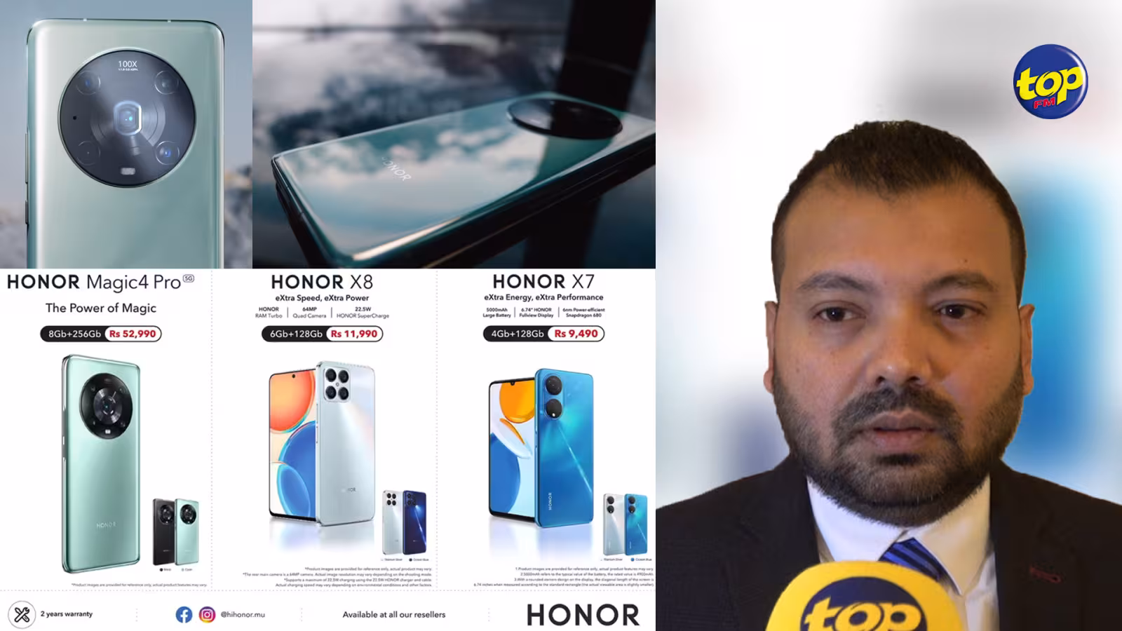 Téléphonie mobile : La marque Honor fait son entrée à Maurice…