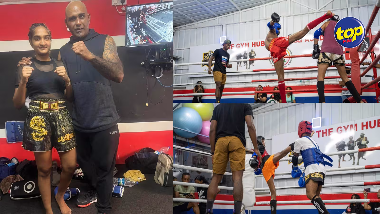 Muay Thai : « Notre but est d’empêcher les jeunes de tomber dans le piège de la drogue », affirme Vicky Ramlogun, propriétaire de The Gym Hub