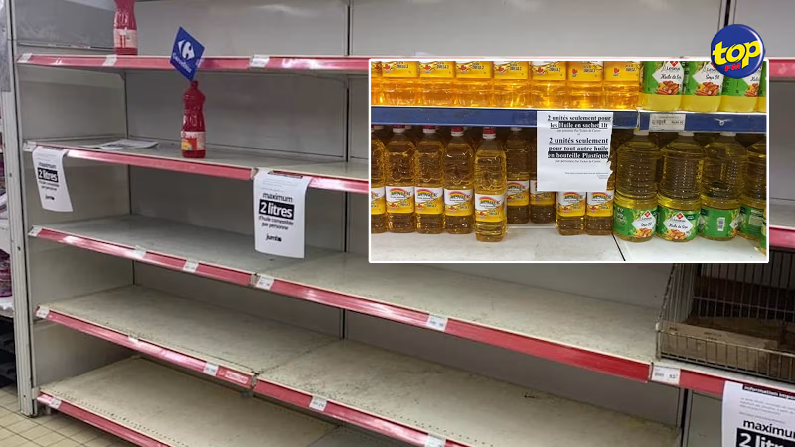 Rationnement de l’huile comestible : les consommateurs inquiets et craignent une pénurie