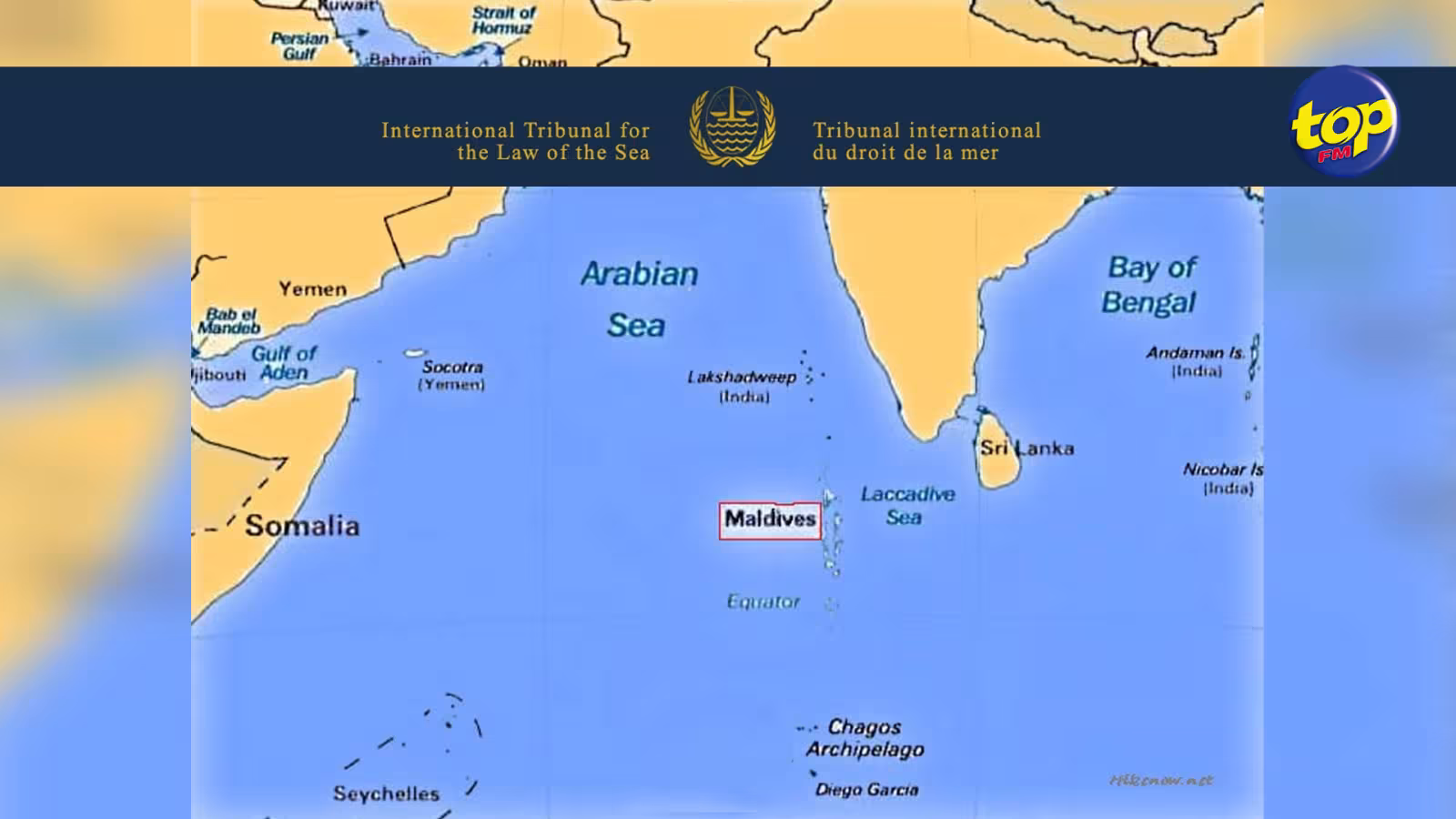 Différend sur la délimitation des frontières maritimes : les objections préliminaires des Maldives rejetées par la Chambre spéciale du Tribunal international du droit de la mer