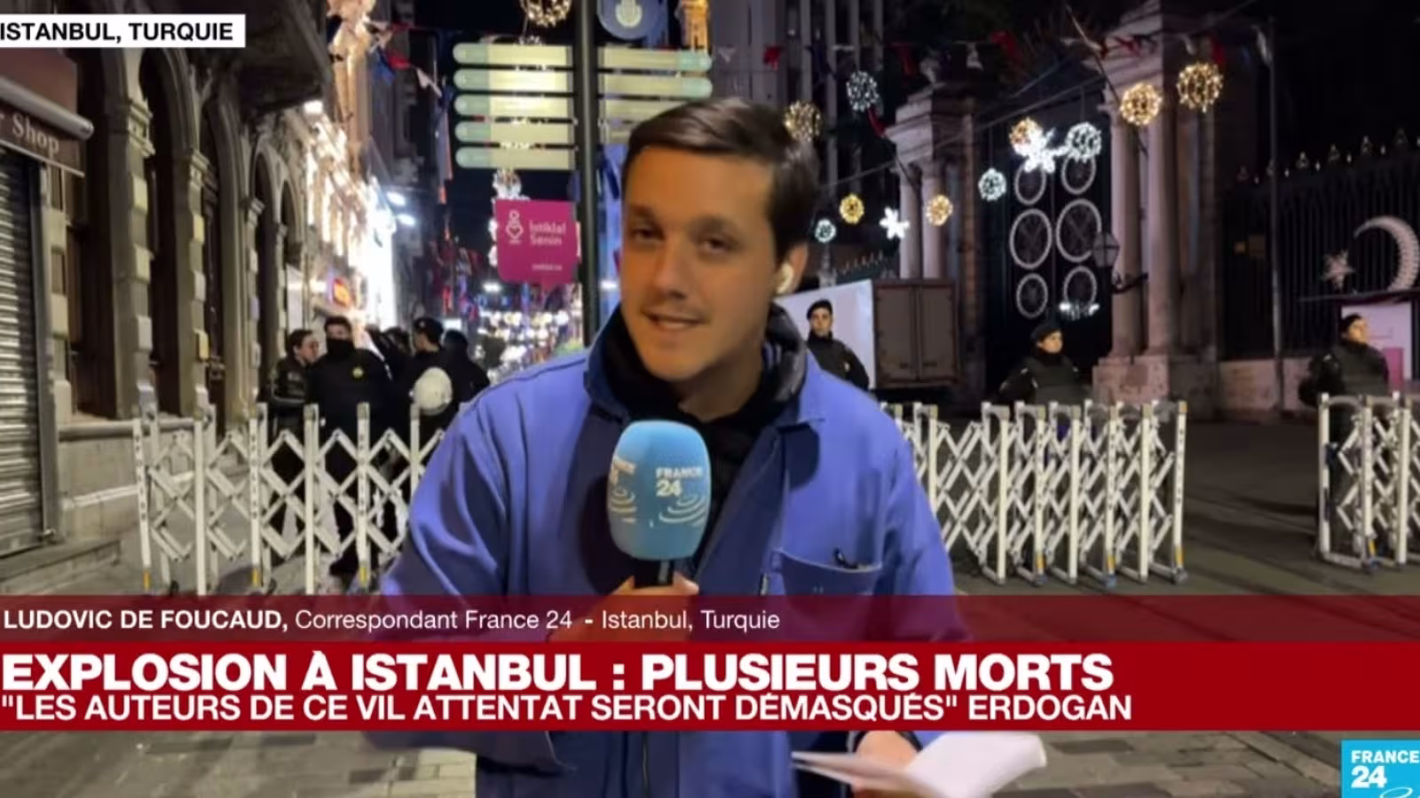 Turquie : une explosion au cœur d’Istanbul fait au moins six morts et des dizaines de blessés