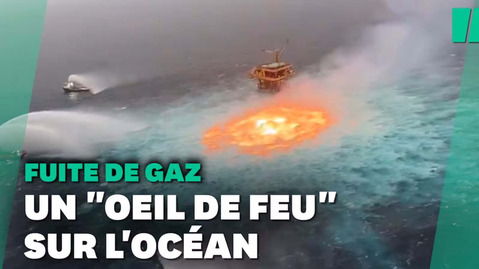 Oeil de feu dans le Golfe du Mexique
