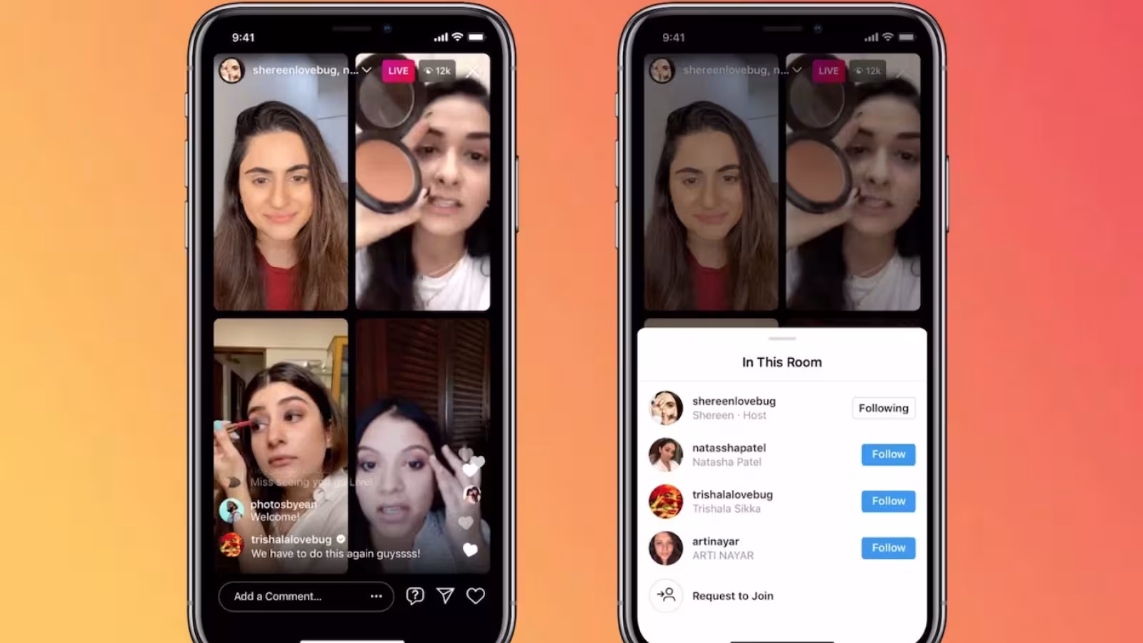 Instagram augmente ses vidéos en direct en capacité
