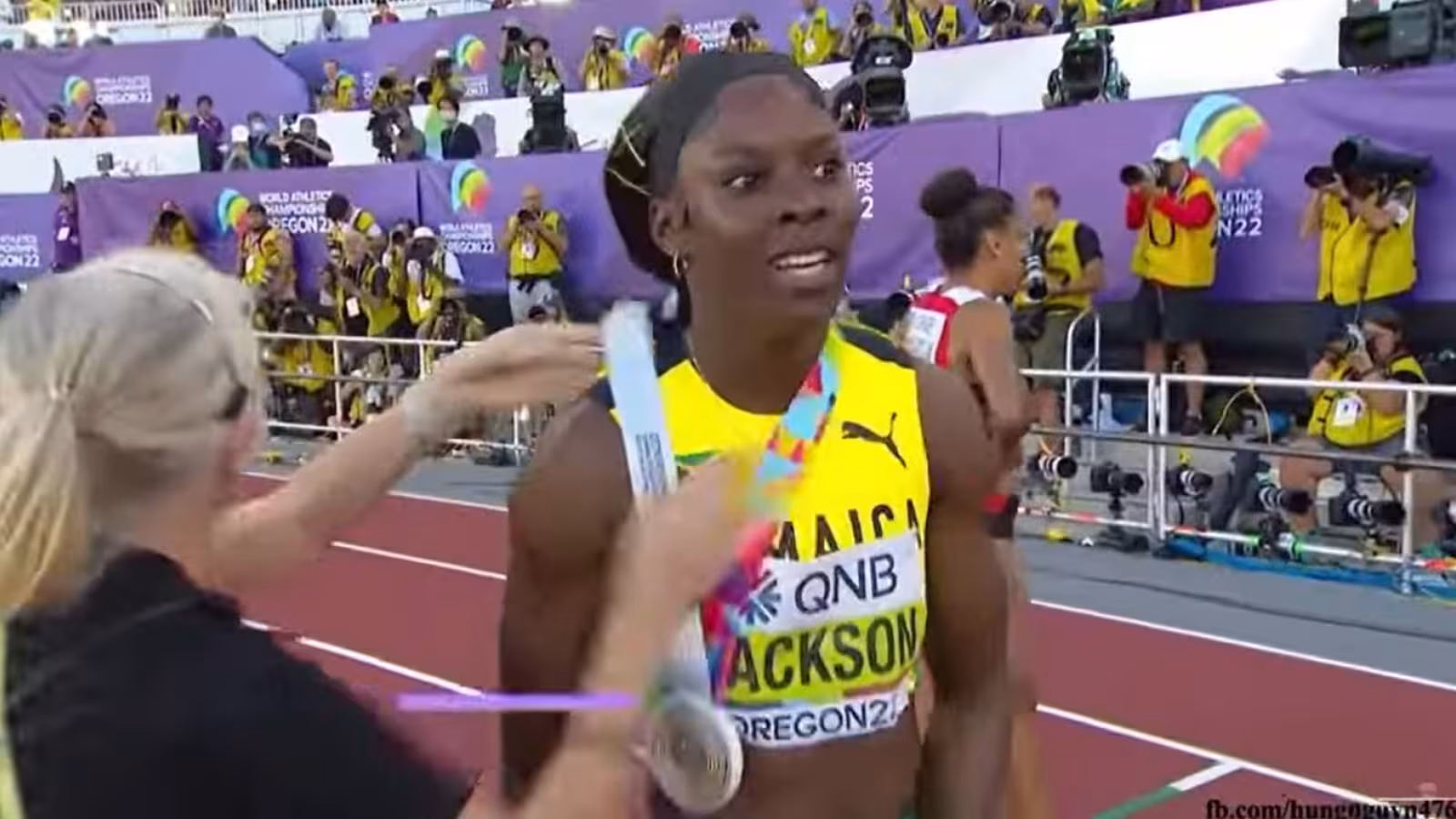 La Jamaïcaine Shericka Jackson est devenue la femme la plus rapide au monde ce matin