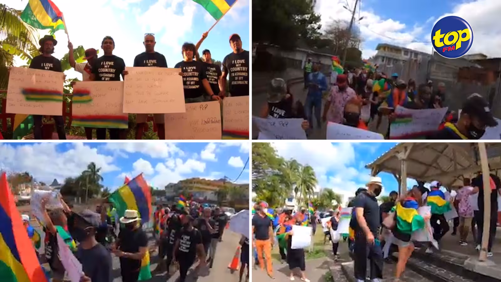 À Port Mathurin hier : le rassemblement citoyen a été un succès, affirme Jean-Alain Raffin