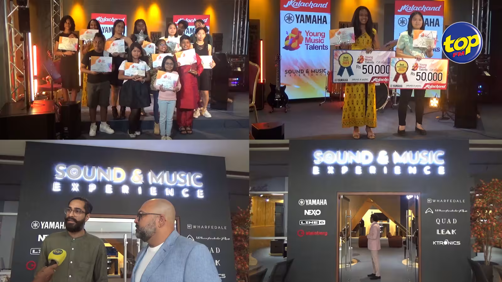 La compétition a eu lieu dans le nouveau showroom Sound & Music Experience de JKalachand ce samedi : Sophie U-King Im et les Choolun, Shanya et Jahmel, sont les grands gagnants de Young Music Talents