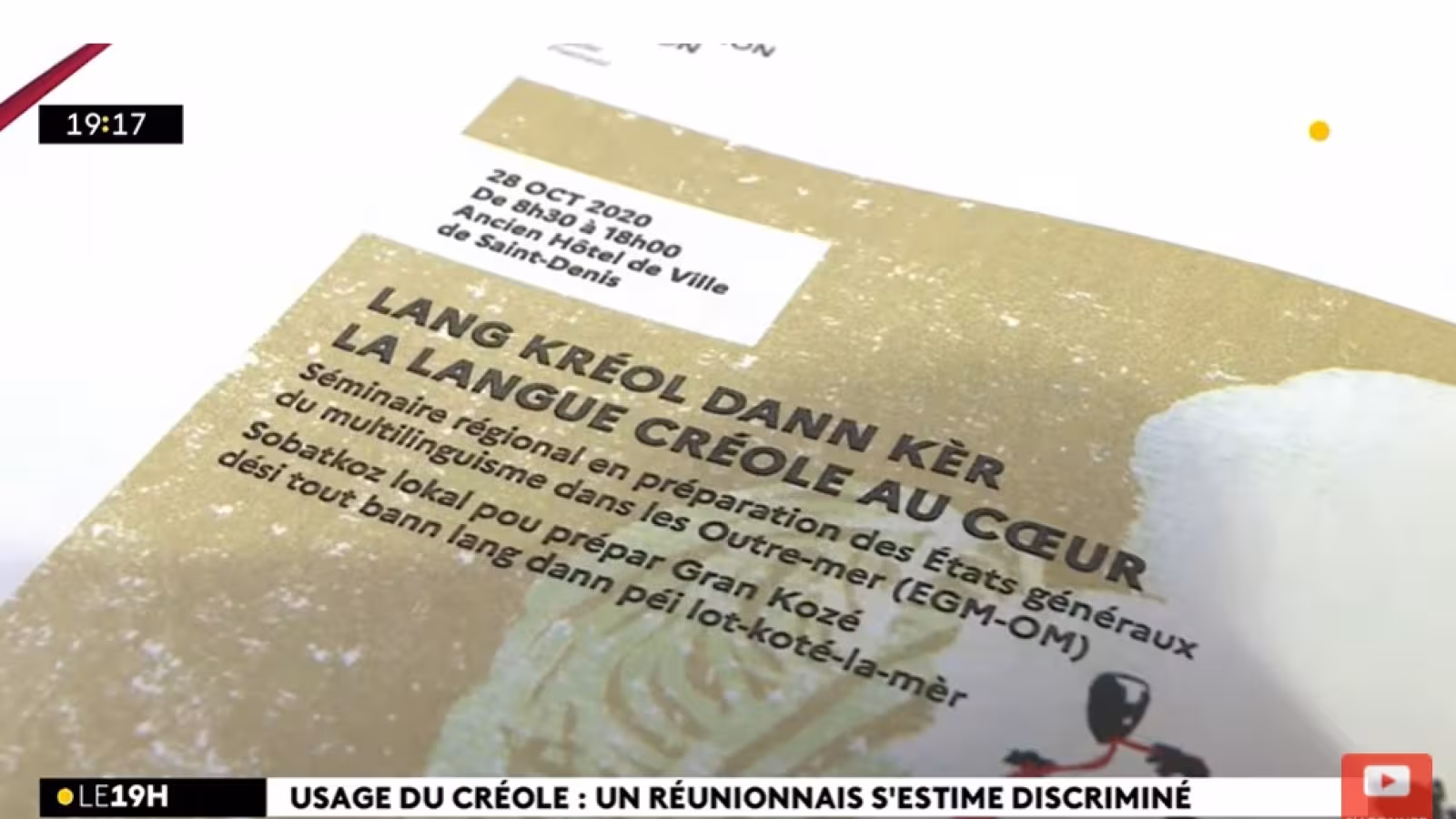 Usage du créole : Un réunionnais s’estime discriminé et sollicite la ligue des droits de l’homme