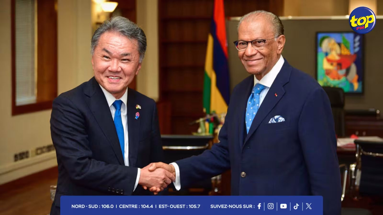 Diplomatie : Maurice recevra un remorqueur d’une valeur de Rs 300 millions par le Japon pour renforcer sa réponse aux catastrophes