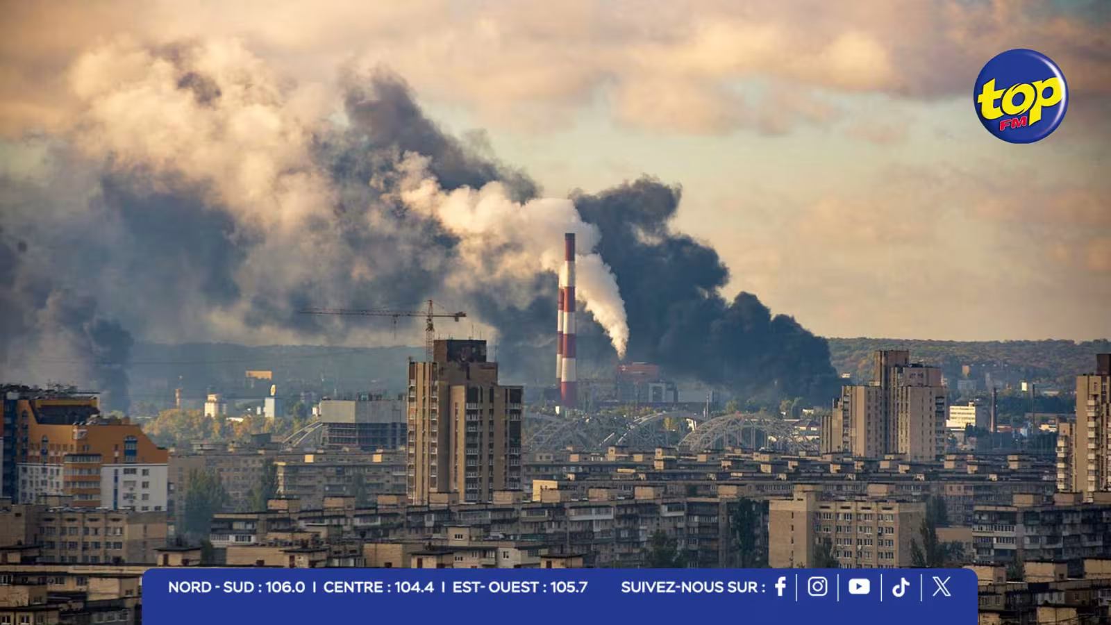 Kiev : une pluie de missiles fait au moins sept morts