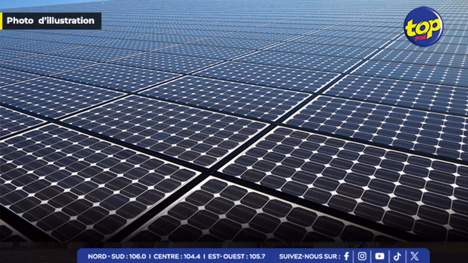 L’Australie annonce la construction d'une immense ferme solaire :