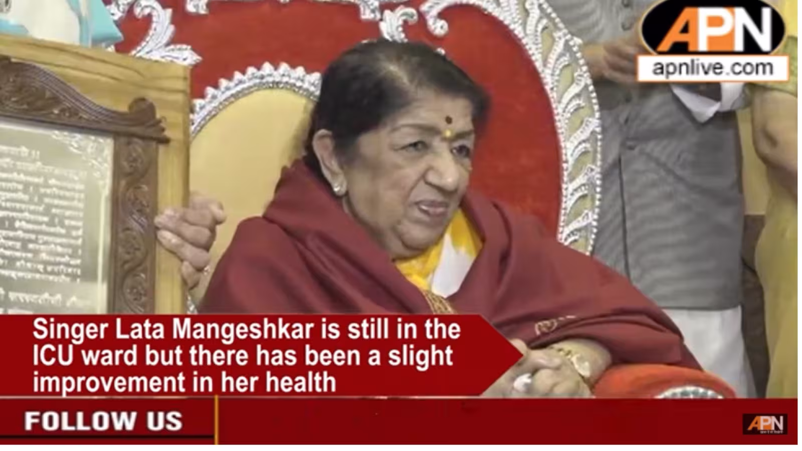 Lata Mangeshkar toujours en soins intensifs, mais sa santé s’améliore