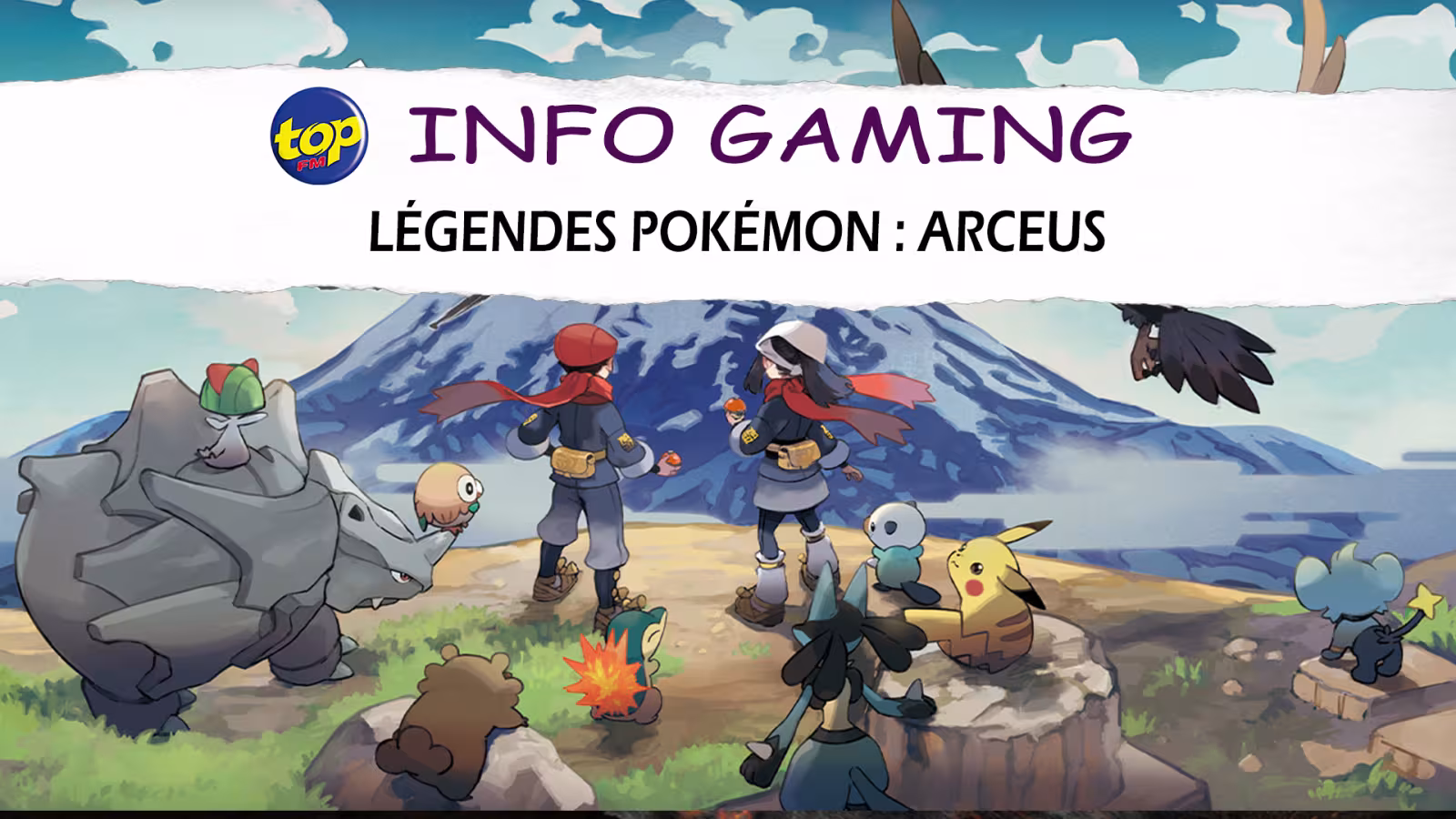 INFO GAMING: LÉGENDES POKÉMON ARCEUS