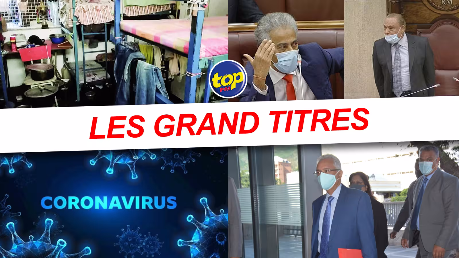 Les grand titres de Top Fm de ce mercredi 21 juillet