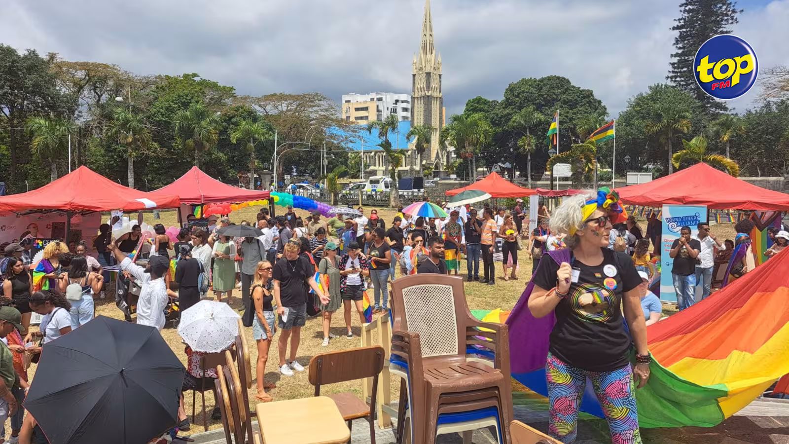 Marche des fiertés 2023 : « Soyons tolérants et soyons respectueux même si on n’accepte pas », affirme Ryan Ah Seek, président du Collectif Arc-en-Ciel et celui à l’origine du jugement décriminalisant la sodomie