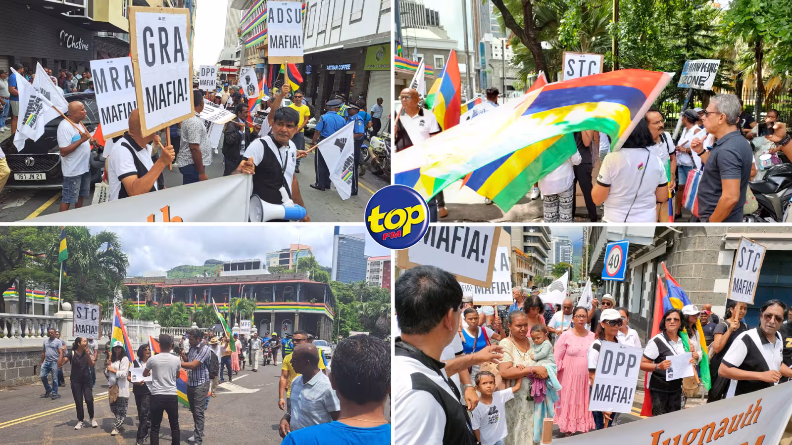 Marche pacifique dans les rues de Port-Louis ce samedi : « Non à la mafia », scandent les dirigeants de Linion Pep Morisien
