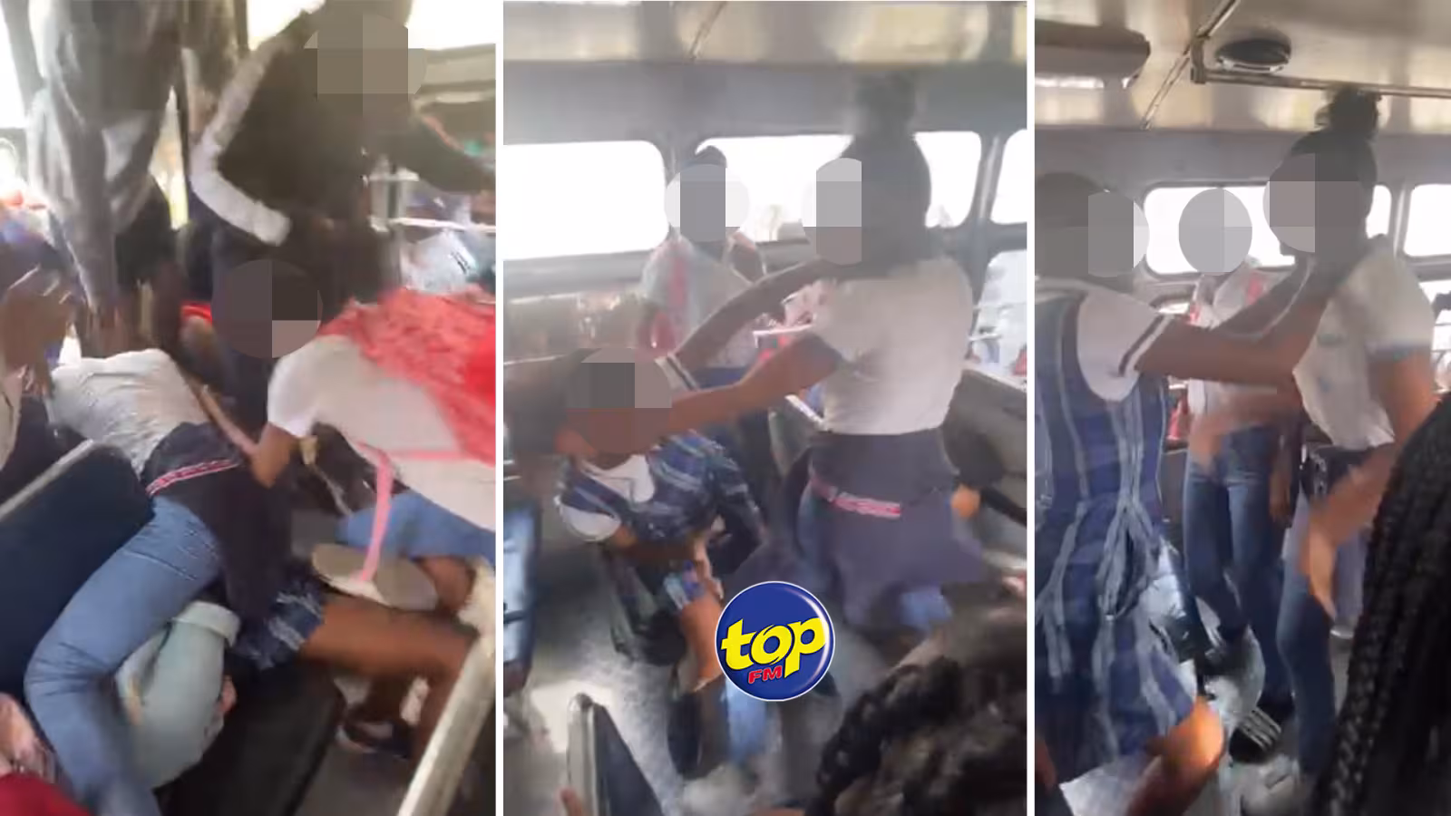 Violente altercation dans un autobus : Une autre vidéo fait désormais le buzz, celle de deux collégiennes en uniforme qui se rouent de coups