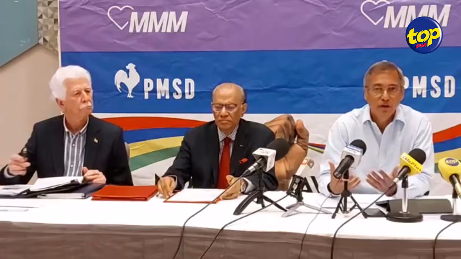 L’alliance PTr-MMM-PMSD tiendra son meeting le 13 octobre à Plaine Verte : « Participez au processus de changement… Déplacez-vous et ne vous contentez pas de suivre sur les réseaux sociaux », insiste Xavier-Luc Duval