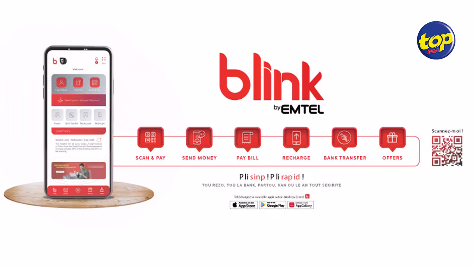 Lancement de l’application Blink d’Emtel : une application de paiement mobile révolutionnaire