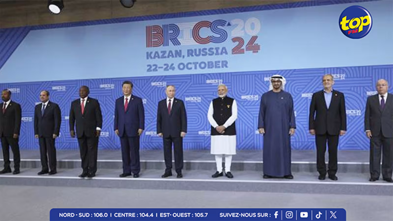 Le Sommet des BRICS s'est ouvert ce mardi 22 octobre à Kazan, en Russie : Narendra Modi plaide pour un retour à la paix en Ukraine