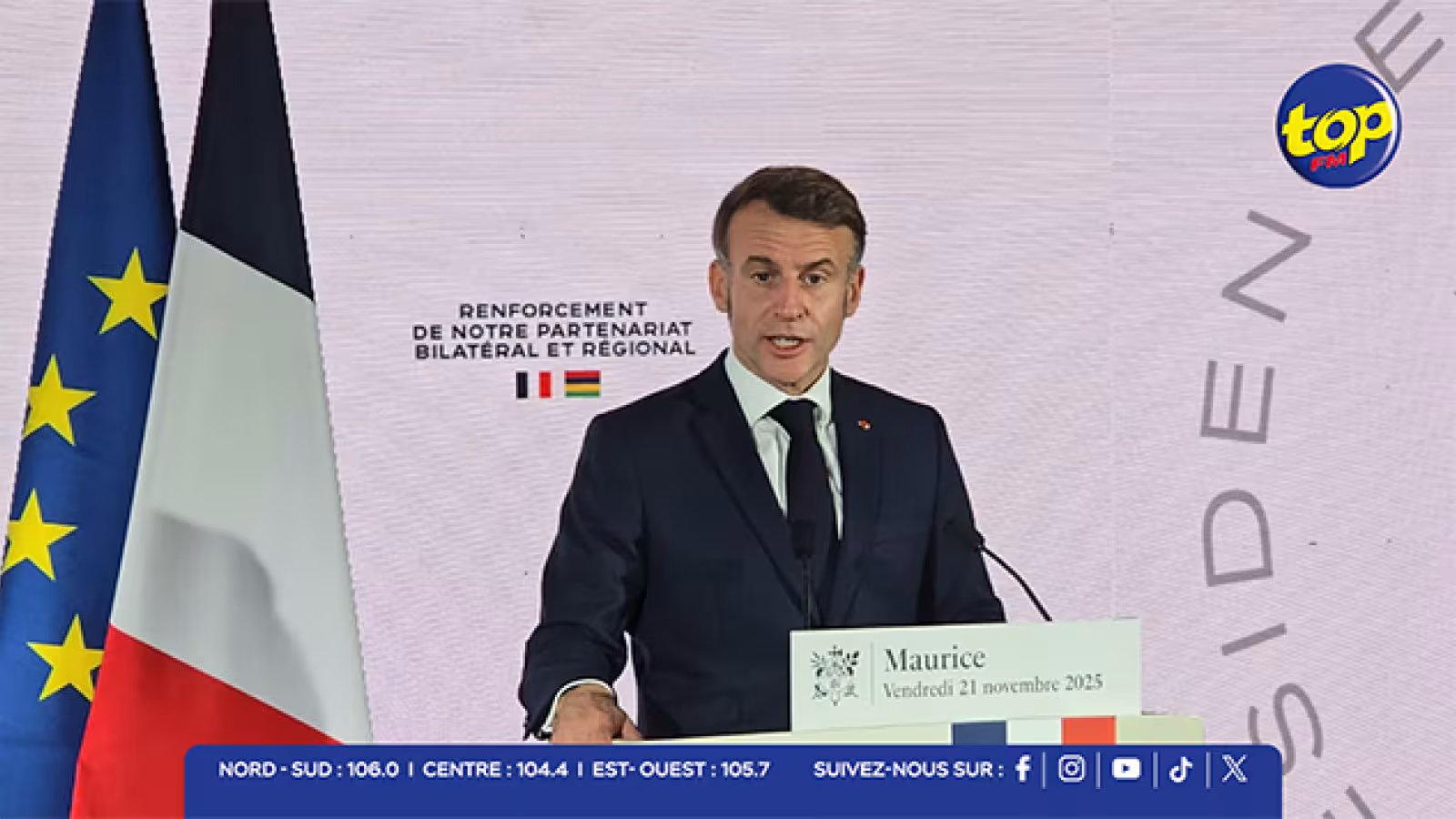 Visite d’Etat - Emmanuel Macron : « La France n’entend pas dominer, mais rassembler ; ne pas imposer, mais coopérer… »