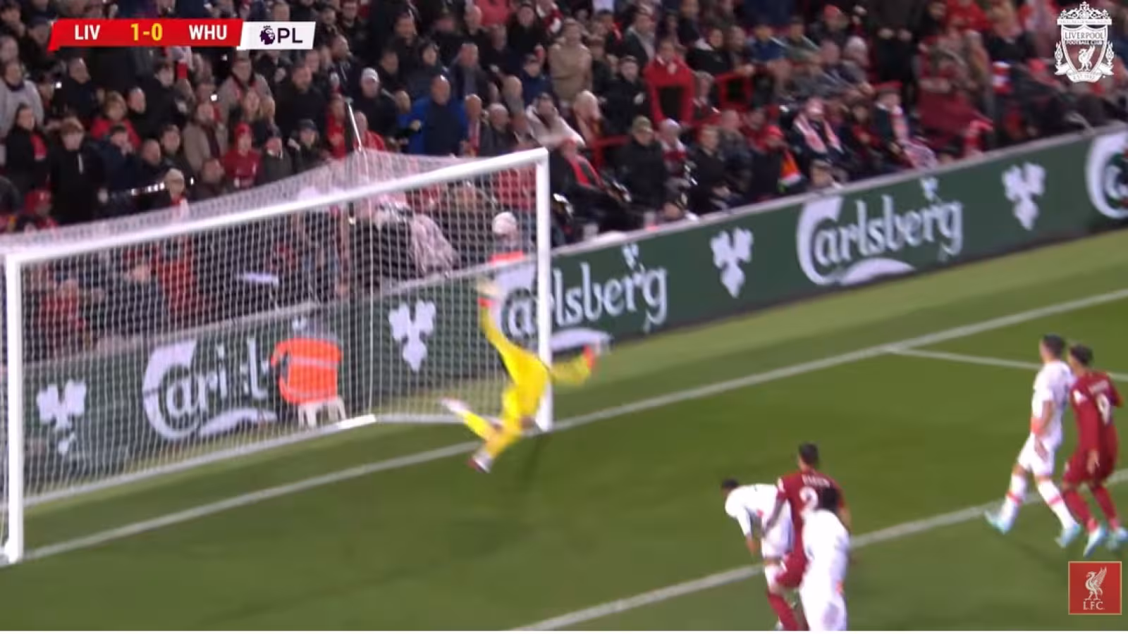 Liverpool 1-0 West Ham United