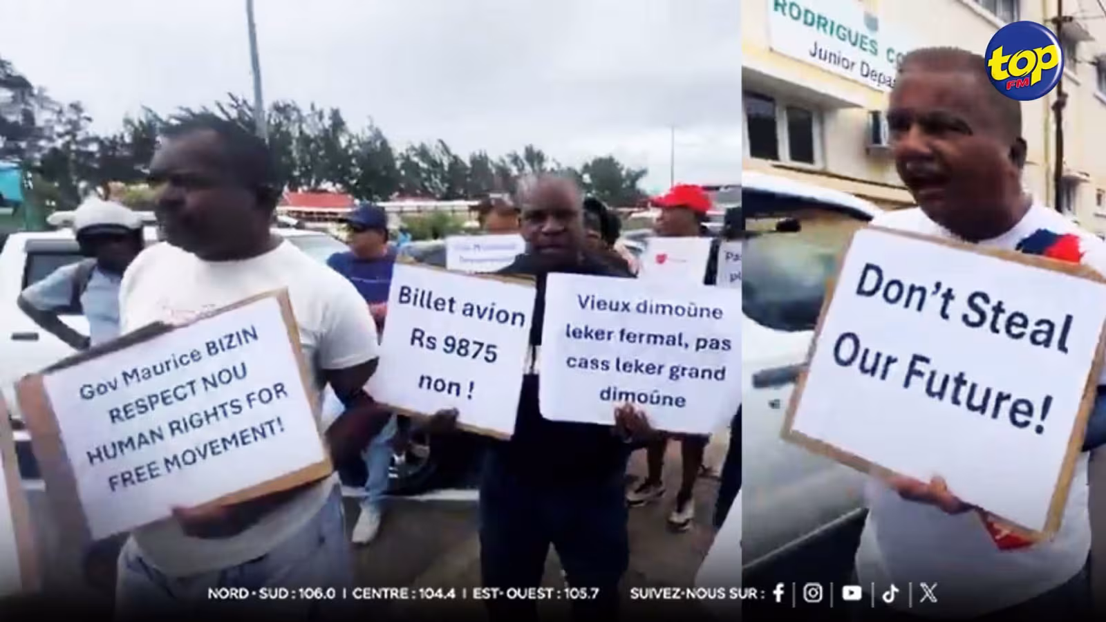 Face à la hausse du prix du billet Rodrigues–Maurice prévue pour le 1er octobre : les Rodriguais manifestent ce samedi à Port-Mathurin