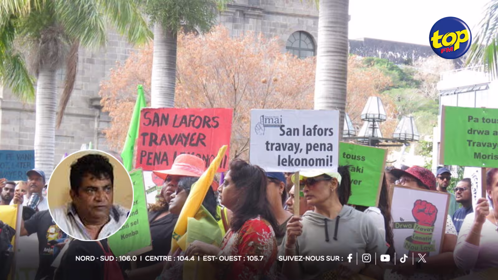 Ils ont participé à la marche citoyenne de samedi : « Il fallait envoyer un message fort au gouvernement… le pays est au bord du gouffre », affirment plusieurs Mauriciens au micro de Top FM