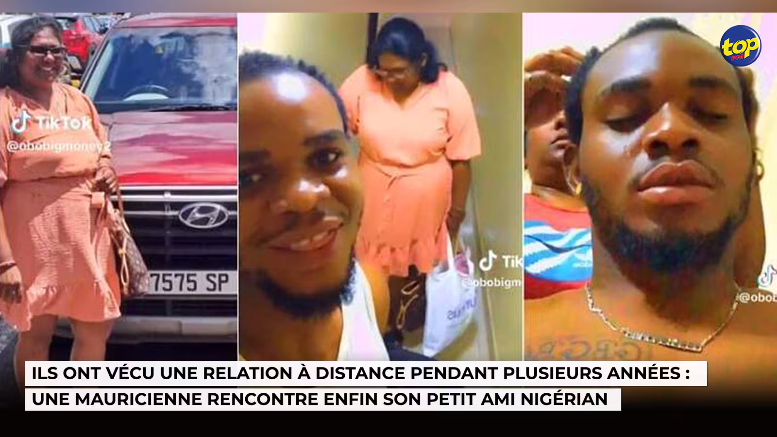 Ils ont vécu une relation à distance pendant plusieurs années : Une Mauricienne rencontre enfin son petit ami nigérian… la vidéo fait le buzz