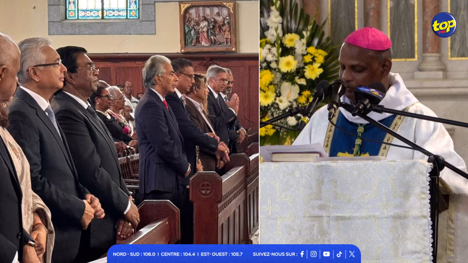Messe de la St Louis : ‘la violence verbale lors d’une campagne électorale est un signe de faiblesse’ insiste l’évêque de Port Louis 