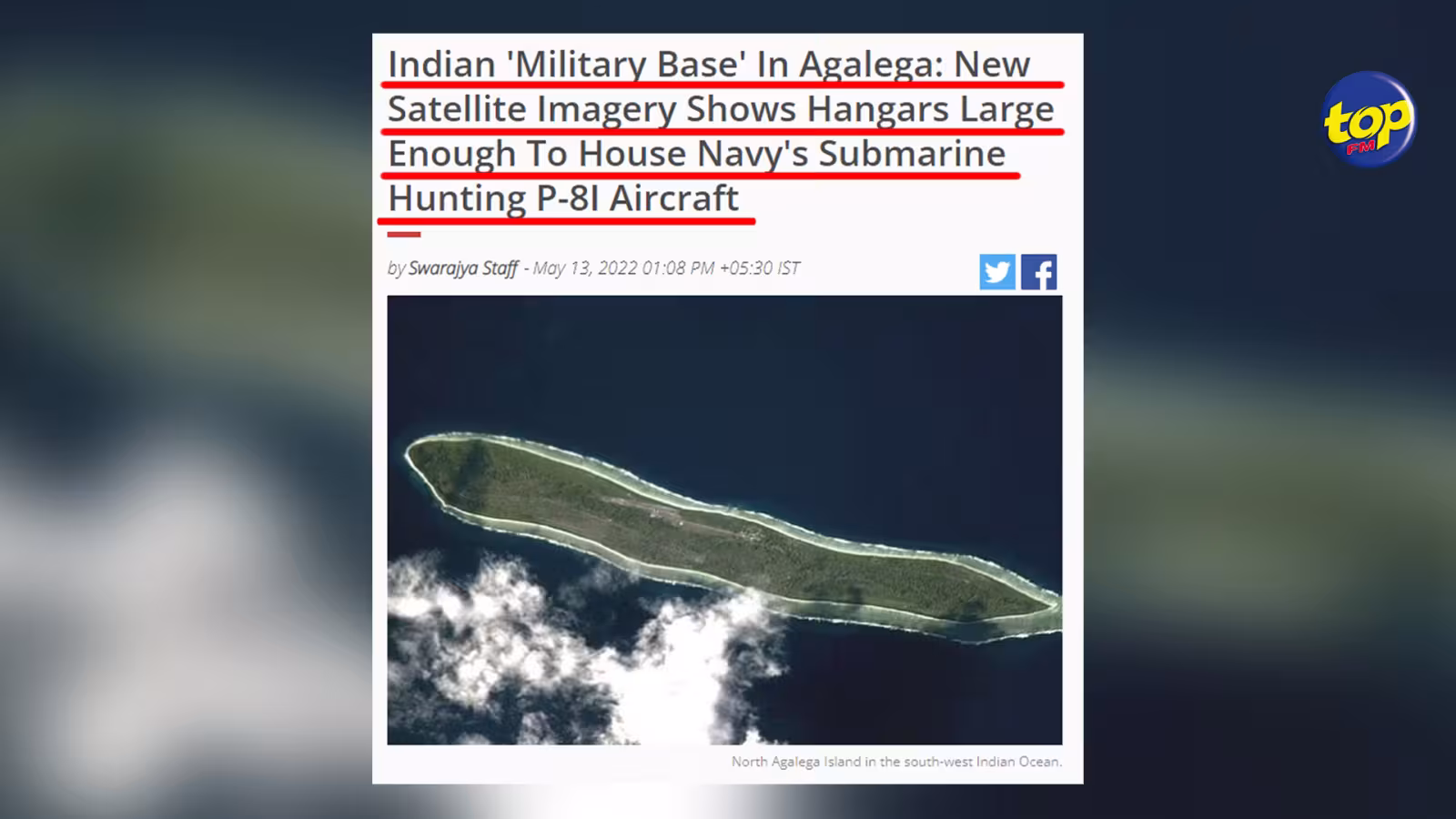 Selon un article du magazine indien Swarajya : l’Inde est en train de construire des hangars suffisamment grands pour abriter des avions de chasse sous-marine P-81