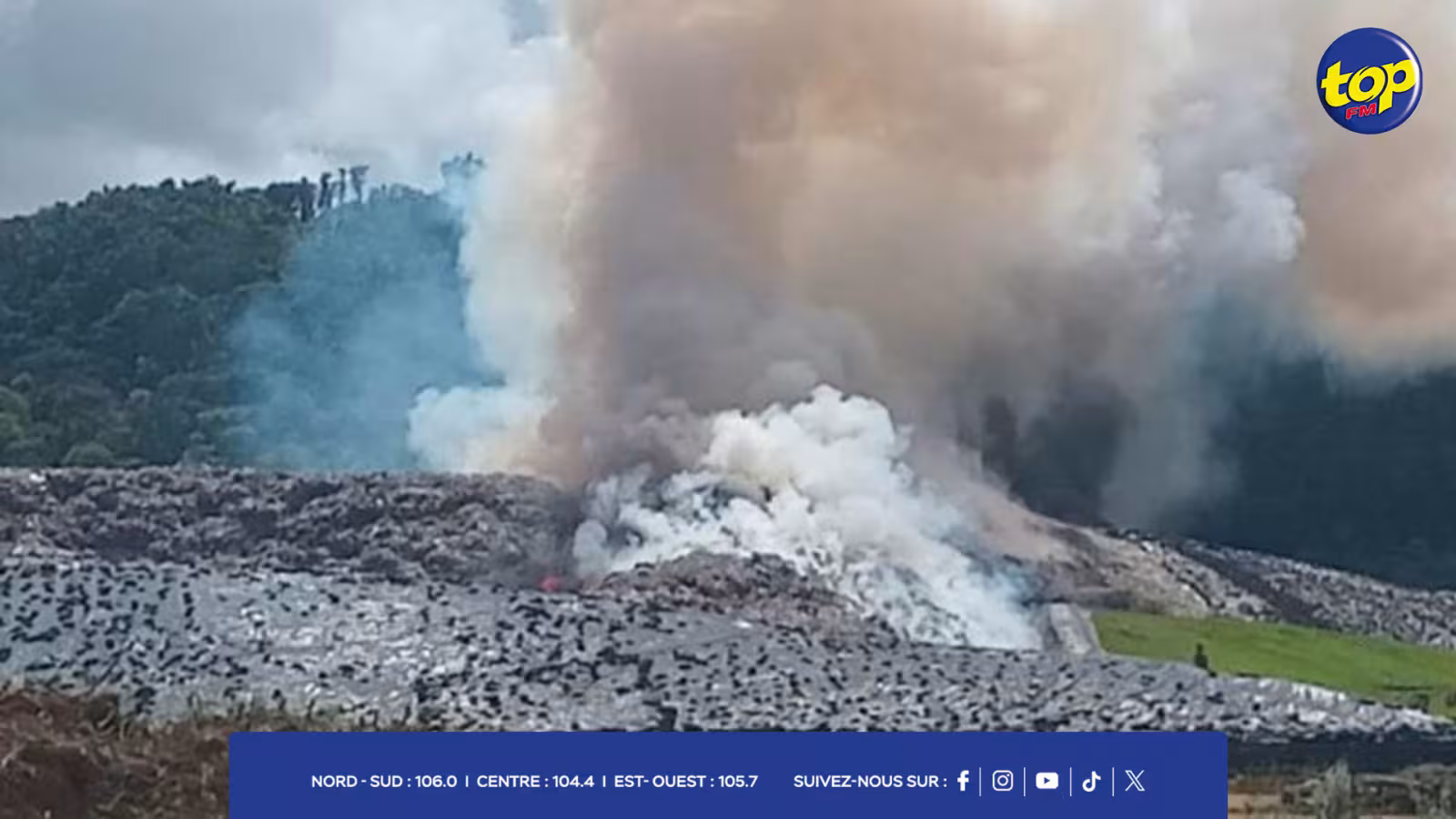 Incendie à Mare Chicose : le laboratoire national de l’environnement veille au grain 