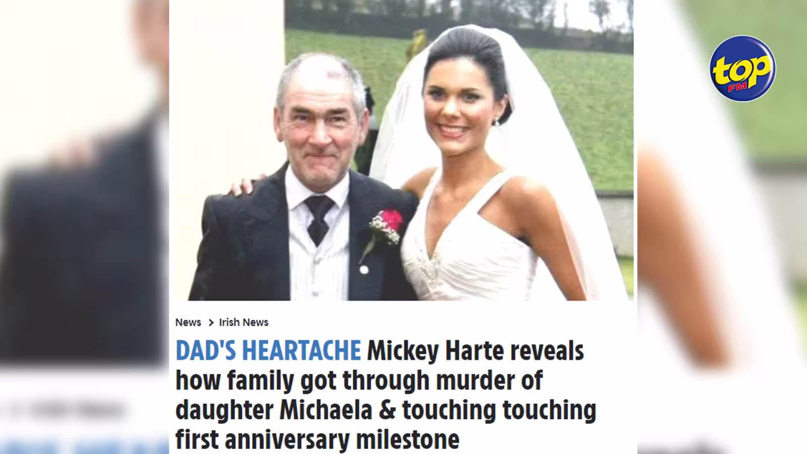 Meurtre de sa fille, Michaela : « Notre foi n’a pas rendu cela facile mais possible, » déclare Mickey Harte