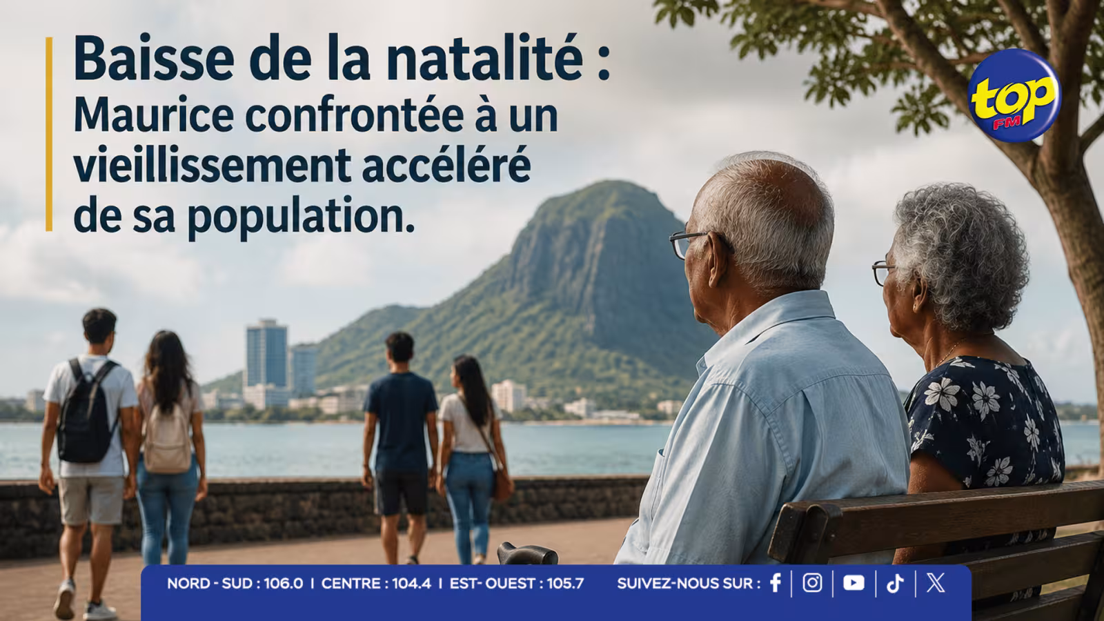 Baisse de la natalité : Maurice confrontée à un vieillissement accéléré de sa population