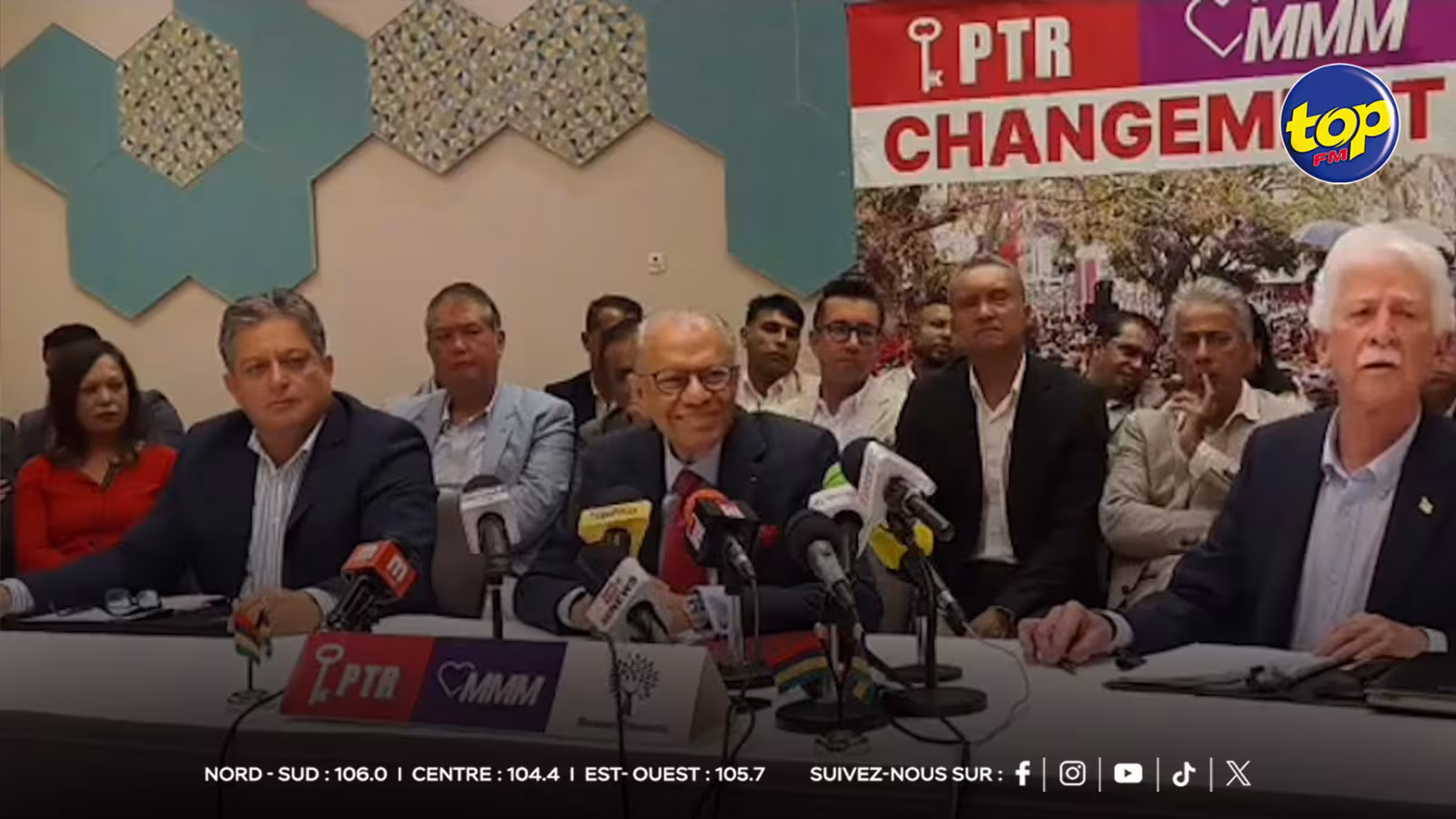 Eventuelle coalition électorale : « Nous croyons en leur sincérité, nous souhaitons que Rezistans ek Alternativ soit avec nous », affirment Ramgoolam et Bérenger