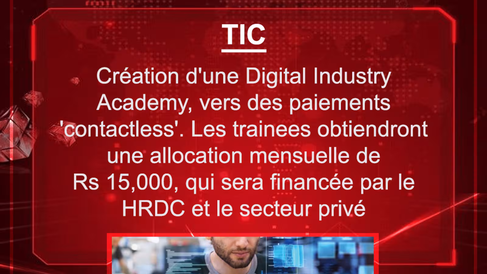 TIC : création d’une Digital Industry Academy, vers des paiements ‘contactless’