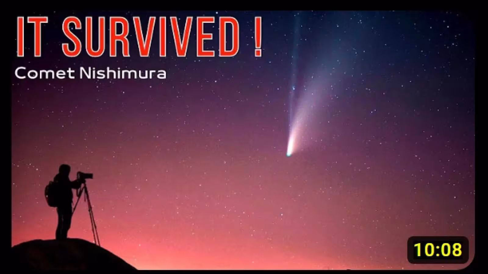 La comète Nishimura a atteint son point le plus proche de la Terre : Elle ne reviendra pas avant 435 ans