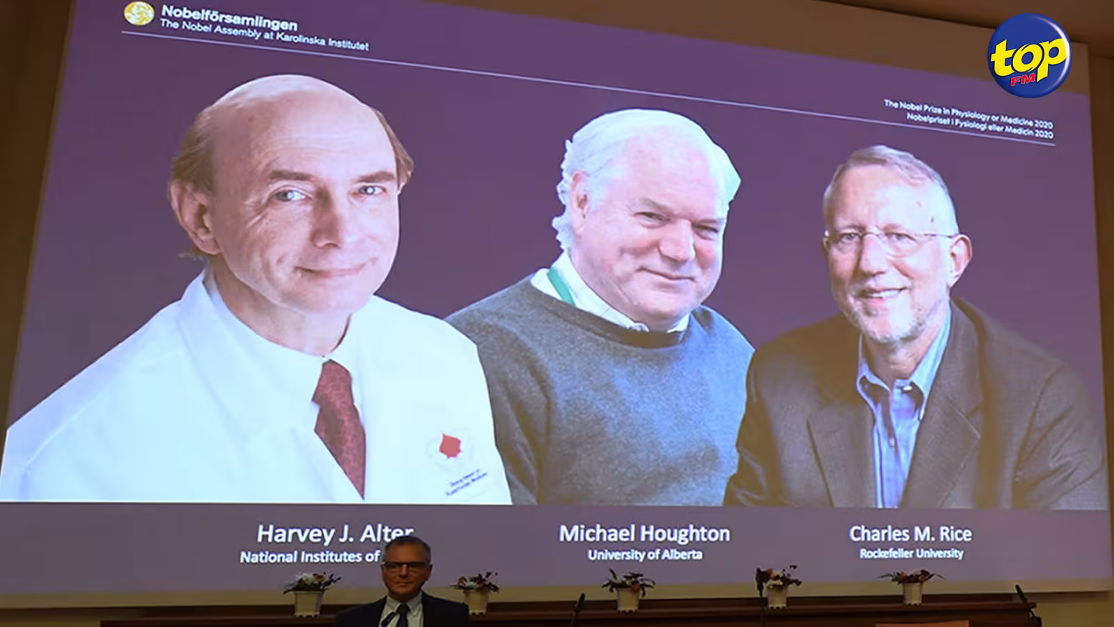 Le Nobel de médecine à trois découvreurs du virus de l’hépatite C