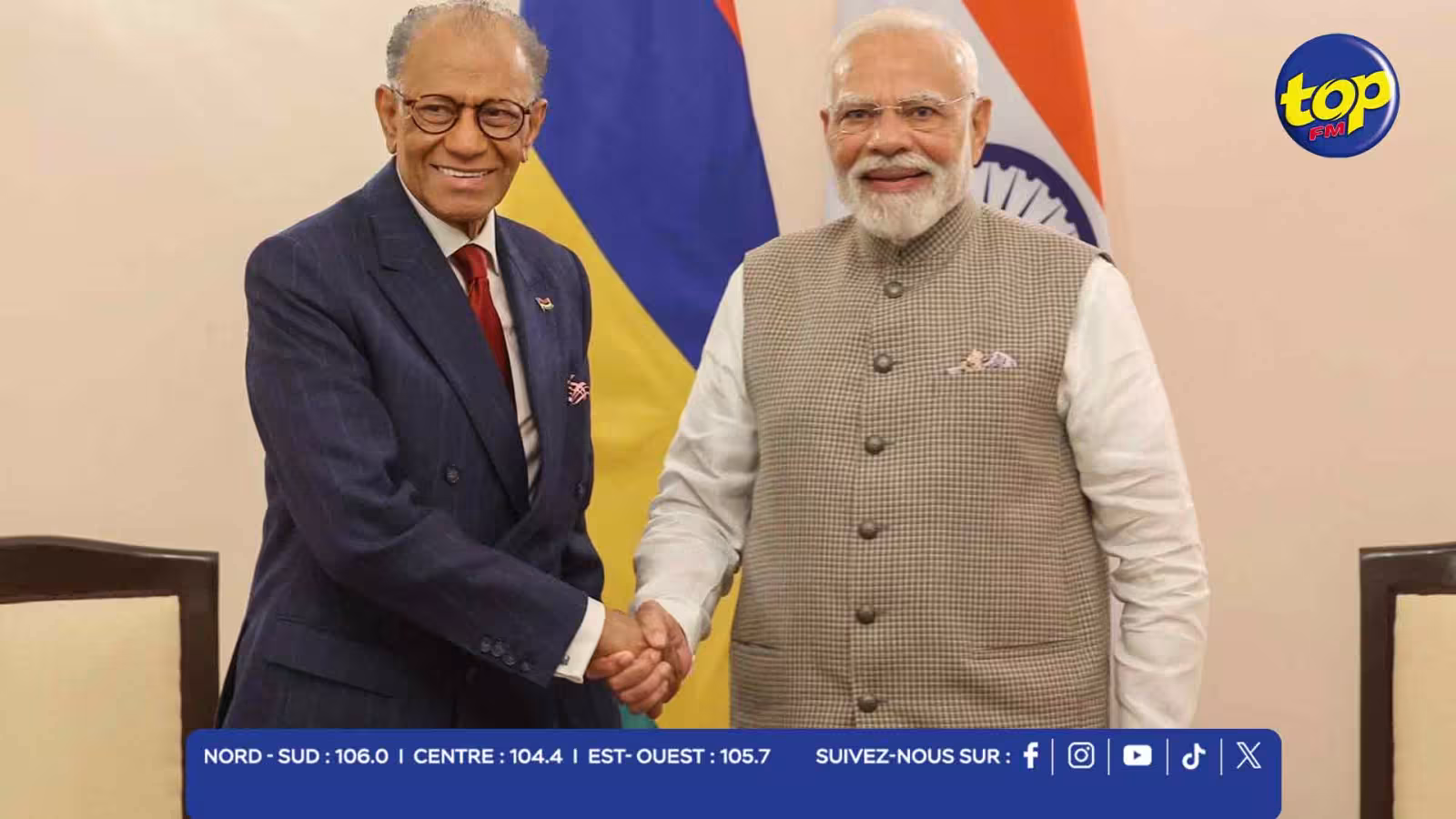 Navinchandra Ramgoolam & Narendra Modi