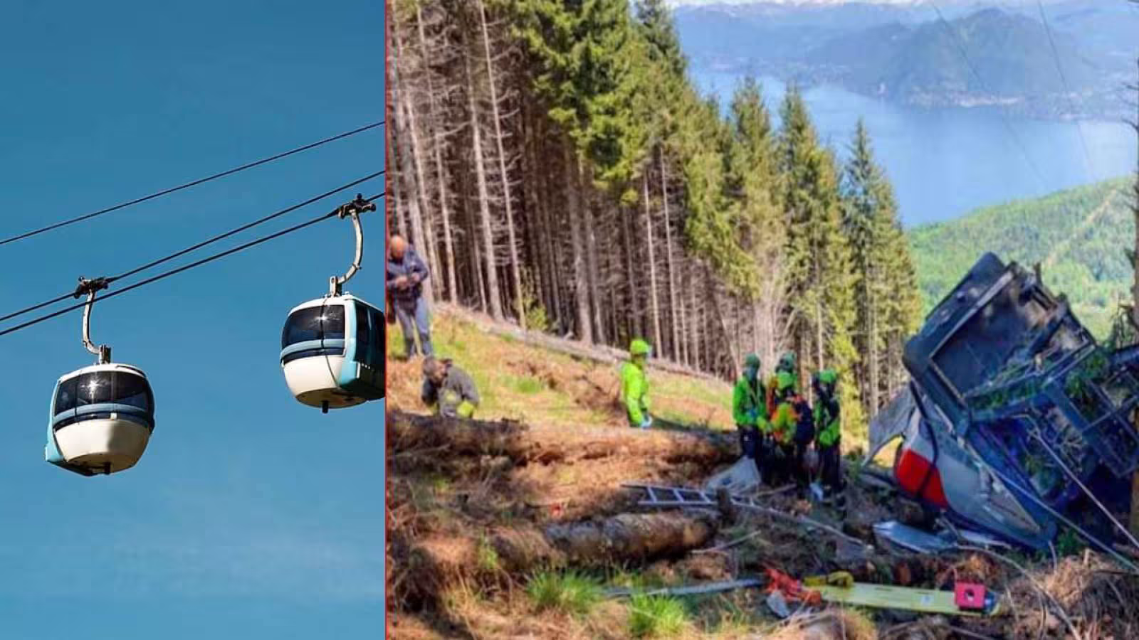 Italie : neuf morts et deux enfants blessés graves dans la chute d’un téléphérique