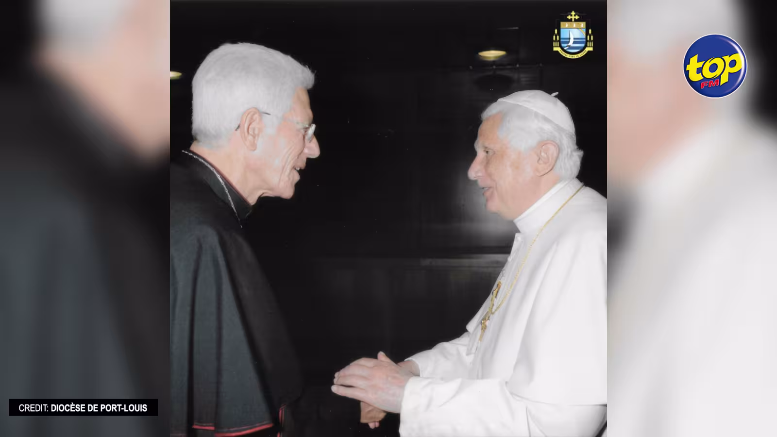 Décès du pape émérite Benoît XVI : Le cardinal Piat rend hommage à un « grand serviteur de l’église universelle »