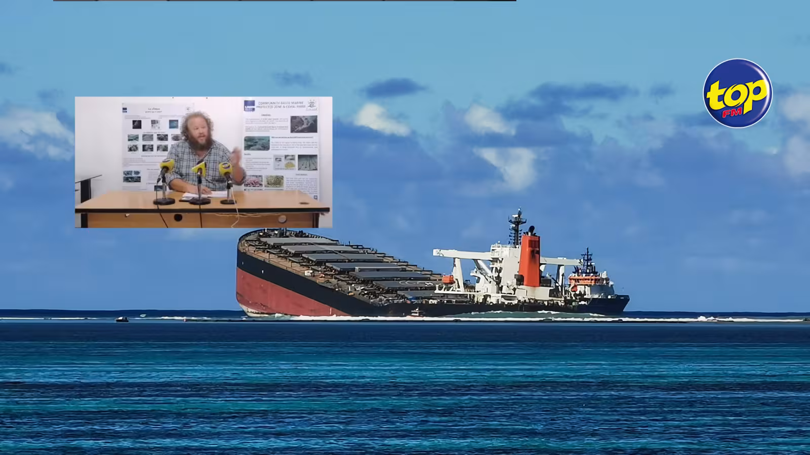 Pollution marine à Pointe d’Esny : il faut que les autorités arrêtent de se cacher derrière les experts, propos de Sébastien Sauvage