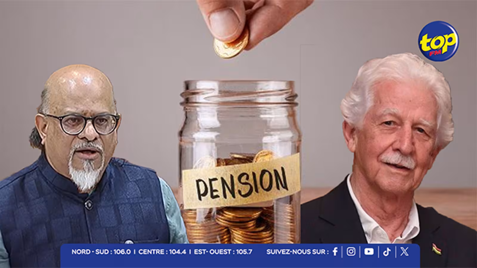Relèvement de l’âge de la pension : critiques ciblées contre Ashok Subron et Paul Bérenger