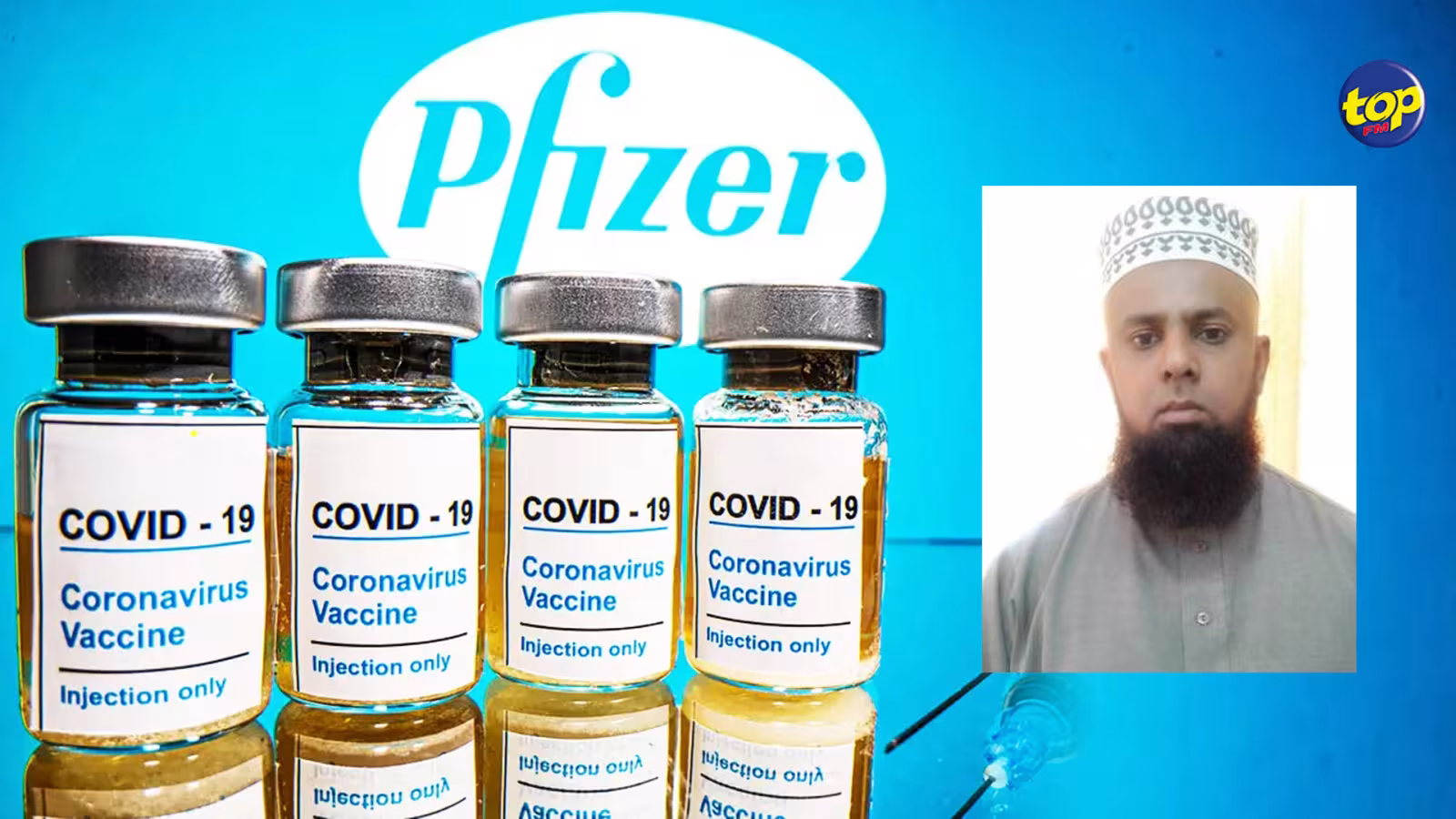 Son fils de 16 ans admis à l’hôpital après avoir reçu une dose de Pfizer : « Après grand dimoune, aster pé prend zenfant pou cobaye », fustige le Maulana Shameem Khodadin